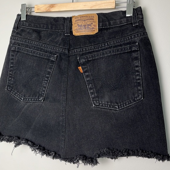 Levi’s Vintage Orange Tab Jean Skirt - Picture 5 of 12